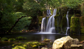   Oregate falls by Sue Eckersley 