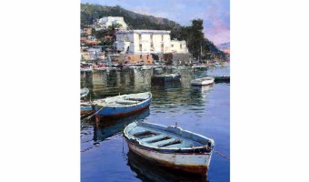   Fishing village by David Buckle 